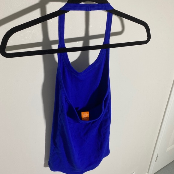 Royal Blue Halter Top - Picture 5 of 6